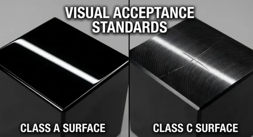 class a vs class c cosmetic surface finish comparison class a vs class c cosmetic surface finish comparison