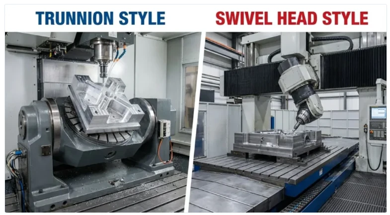 trunnion vs swivel head machine trunnion vs swivel head machine