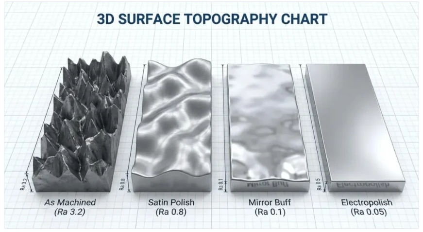 surface roughness ra ladder chart surface roughness ra ladder chart