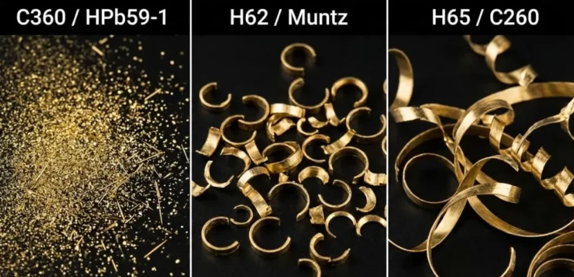 brass chip comparison cnc machining brass chip comparison cnc machining